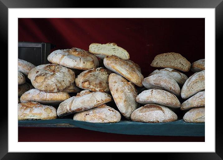  Bread Framed Mounted Print by Jose Manuel Espigares Garc
