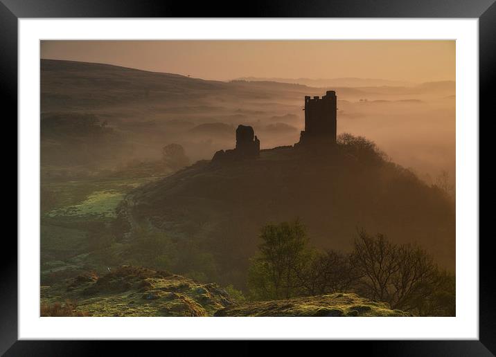  Dolwyddelan castle Framed Mounted Print by Rory Trappe