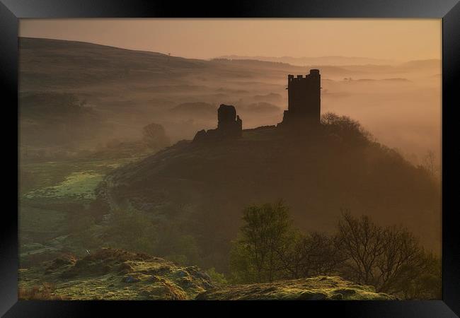  Dolwyddelan castle Framed Print by Rory Trappe