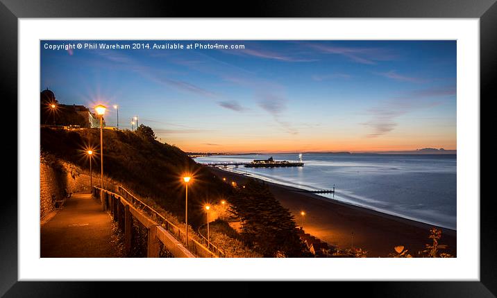  From the zig-zag Framed Mounted Print by Phil Wareham