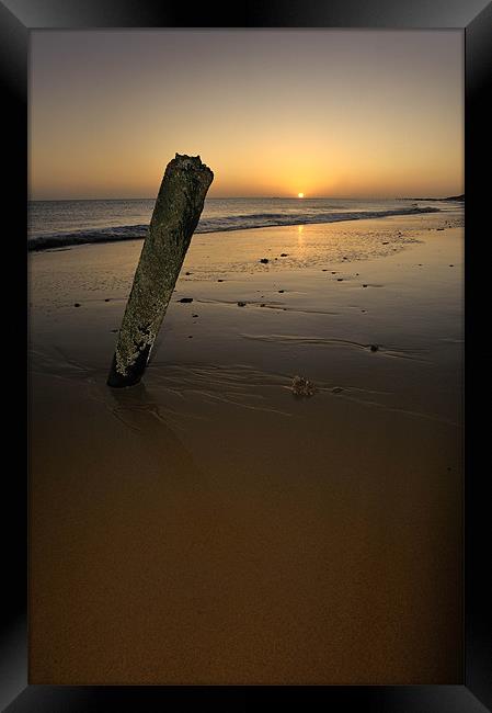 The First Post Framed Print by Stephen Mole