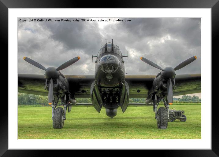 Just Jane - Stormy Skies Framed Mounted Print by Colin Williams Photography