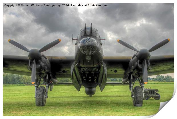  Just Jane - Stormy Skies Print by Colin Williams Photography