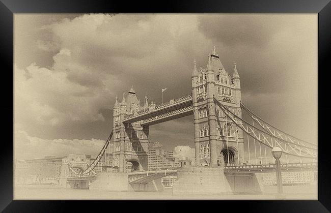 Tower Bridge London  Framed Print by Clive Eariss