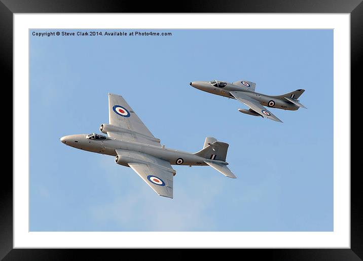  Mid Air Squadron Framed Mounted Print by Steve H Clark