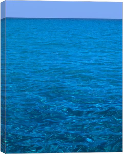 Aegean Canvas Print by Victor Burnside