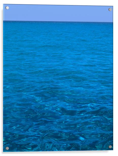 Aegean Acrylic by Victor Burnside