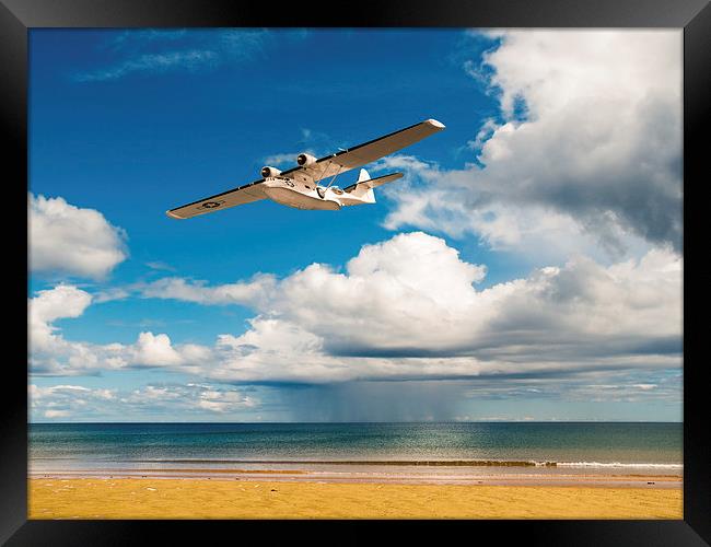 Consolidated PBY Catalina Framed Print by Gary Eason