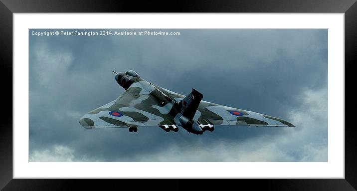  Avro Storm Framed Mounted Print by Peter Farrington
