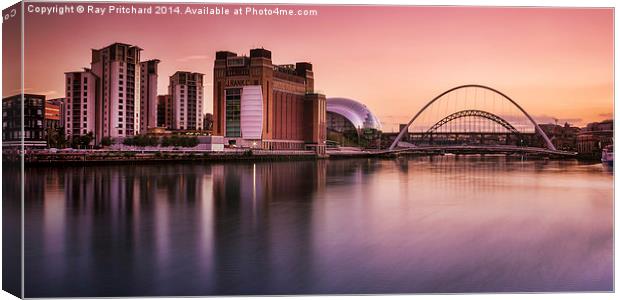  Tyne View Canvas Print by Ray Pritchard
