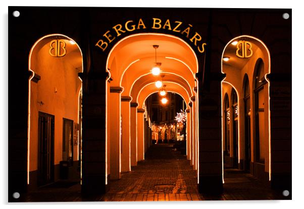 Berga Bazars Acrylic by Marja Konimäki