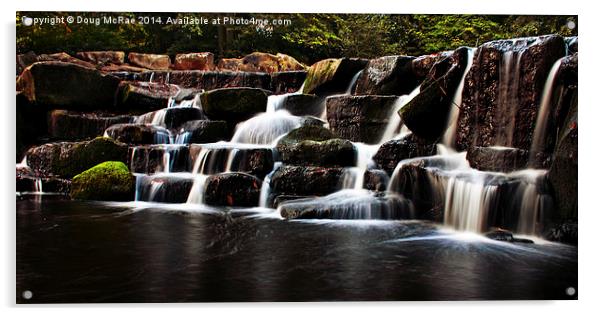  waterfall Acrylic by Doug McRae