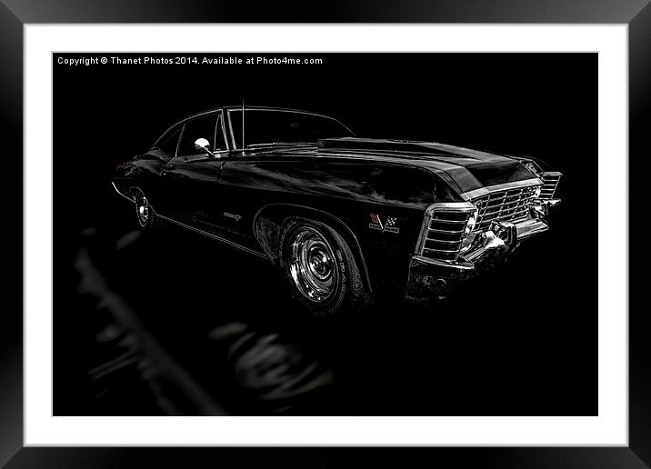  Chevrolet Impala Framed Mounted Print by Thanet Photos