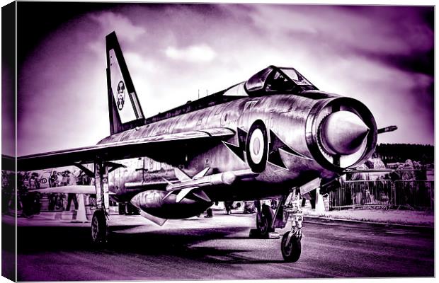 ENGLISH ELECTRIC "LIGHTNING"  Canvas Print by paul willats