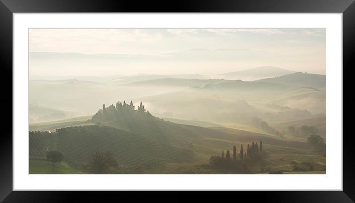 The Belvedere Framed Mounted Print by Dave Wragg