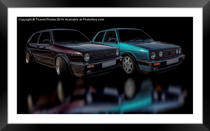  G60 v GTI Framed Mounted Print by Thanet Photos
