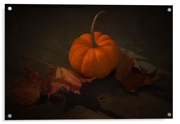 It's Autumn Acrylic by Tom York