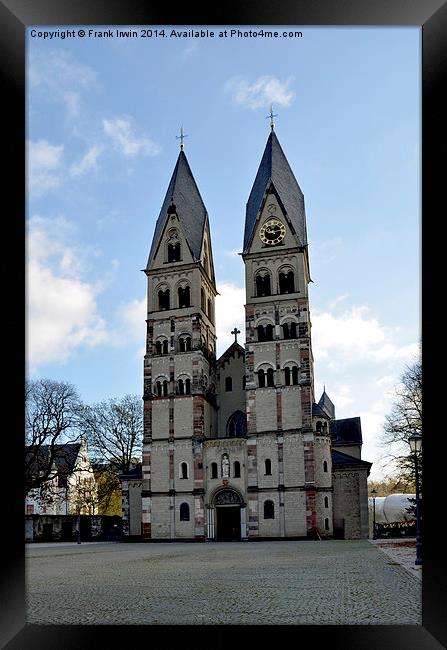  Basilica of St. Kastor, Koblenz, Germany Framed Print by Frank Irwin