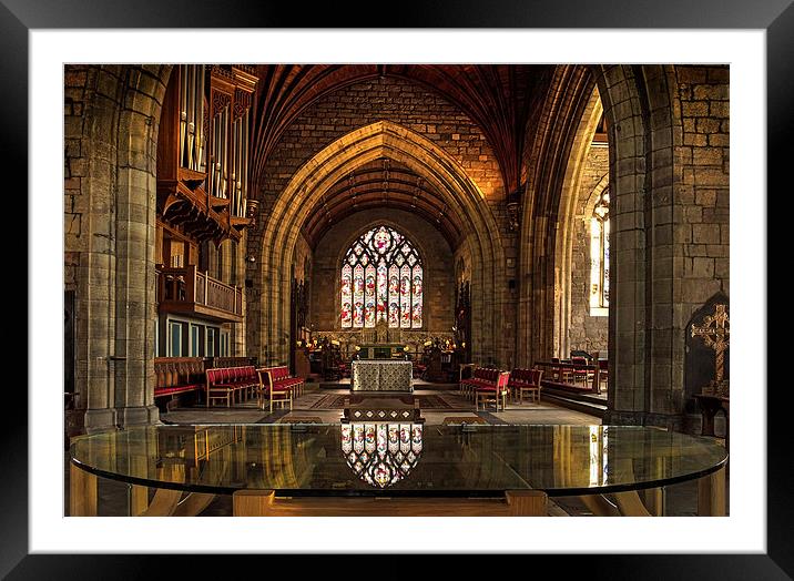  St Asaph Cathedral Framed Mounted Print by Mal Bray