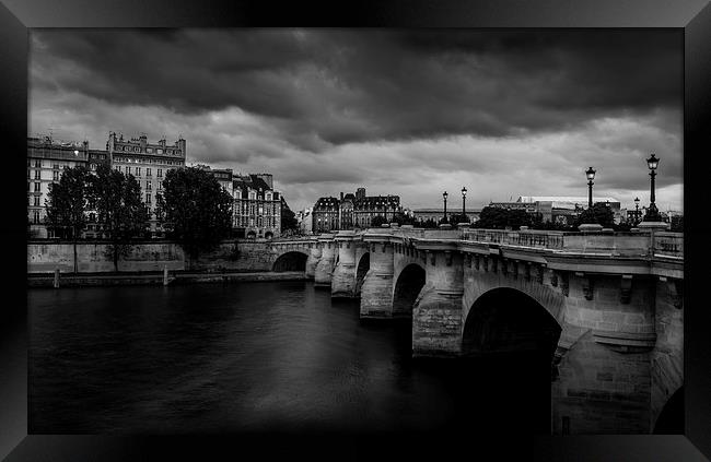 Pont Neuf Bridge, Paris, France Framed Print by Mark Llewellyn