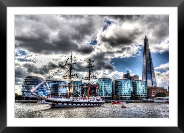 The Stavros N Niarchos London Framed Mounted Print by David Pyatt