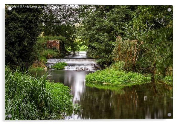  Swanton Morley River Norfolk Acrylic by Gypsyofthesky Photography