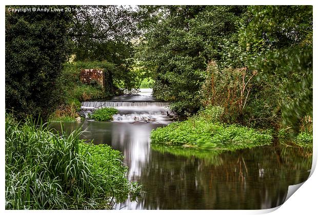  Swanton Morley River Norfolk Print by Gypsyofthesky Photography