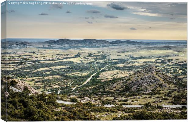 From Mt Scott Canvas Print by Doug Long