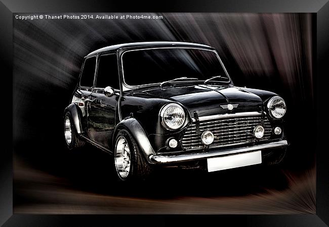  Mini Cooper Framed Print by Thanet Photos