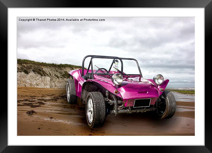  Beach buggy Framed Mounted Print by Thanet Photos