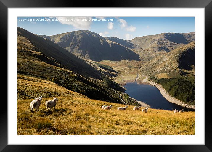 Mardale Head Framed Mounted Print by David Lewins (LRPS)