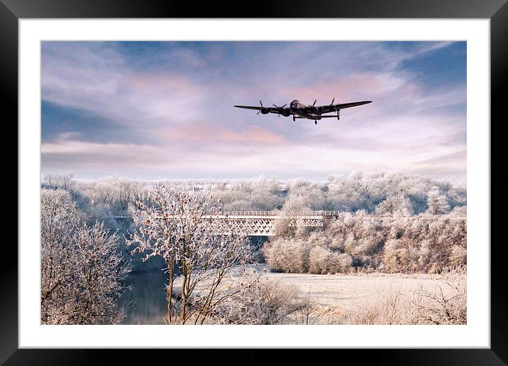 Lancaster Winter  Framed Mounted Print by J Biggadike