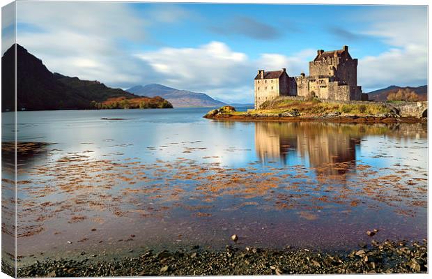 Eilean Donan Castle Canvas Print by Andrew Ray