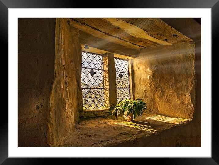  Sunlight Flooding the Chapel Framed Mounted Print by Mal Bray