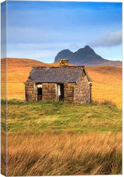 Abandoned Building (Elphin) Canvas Print by Andrew Ray