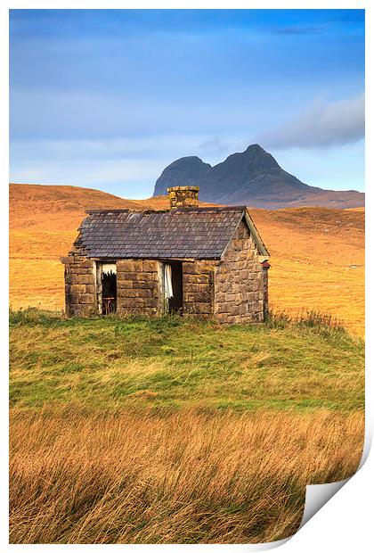 Abandoned Building (Elphin) Print by Andrew Ray