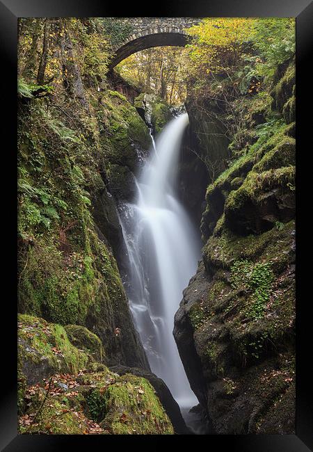 Aira Force Waterfall Framed Print by Andrew Ray