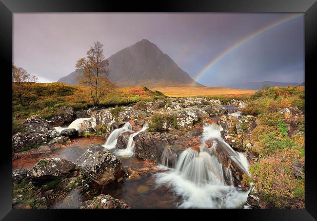 Approaching Storm (Rannoch Moor) Framed Print by Andrew Ray