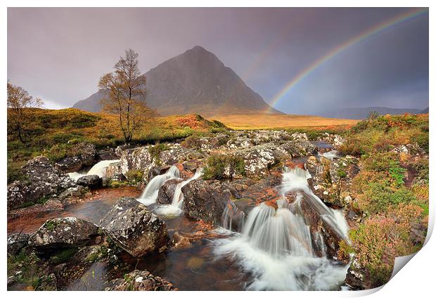 Approaching Storm (Rannoch Moor) Print by Andrew Ray