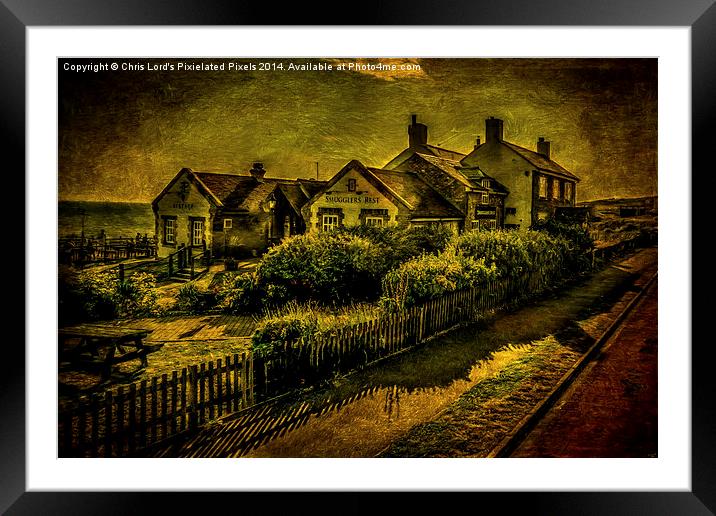  The Smugglers Rest Framed Mounted Print by Chris Lord