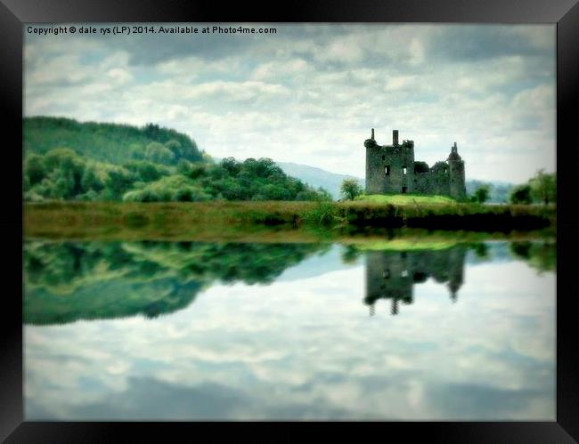  kilchurn castle Framed Print by dale rys (LP)