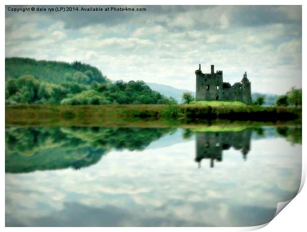  kilchurn castle Print by dale rys (LP)
