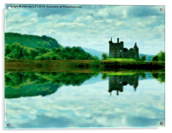  kilchurn castle   Acrylic by dale rys (LP)