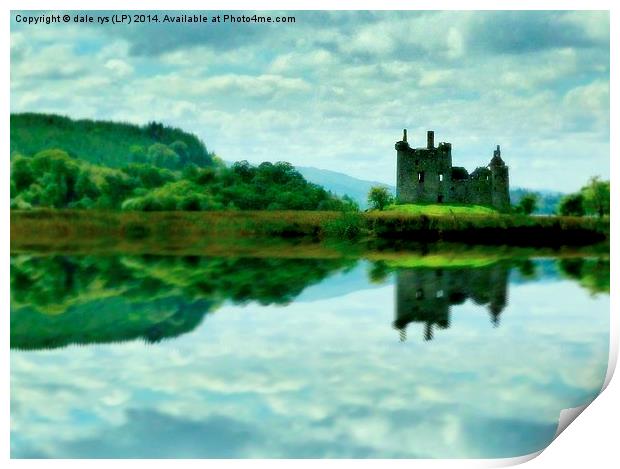 kilchurn castle   Print by dale rys (LP)