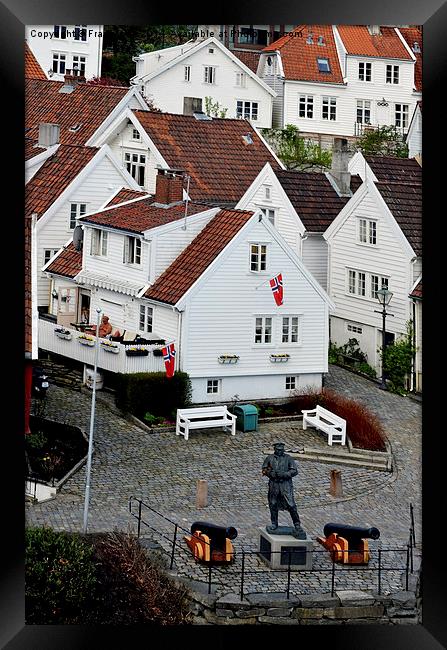  City of Stavanger, Norway, Framed Print by Frank Irwin