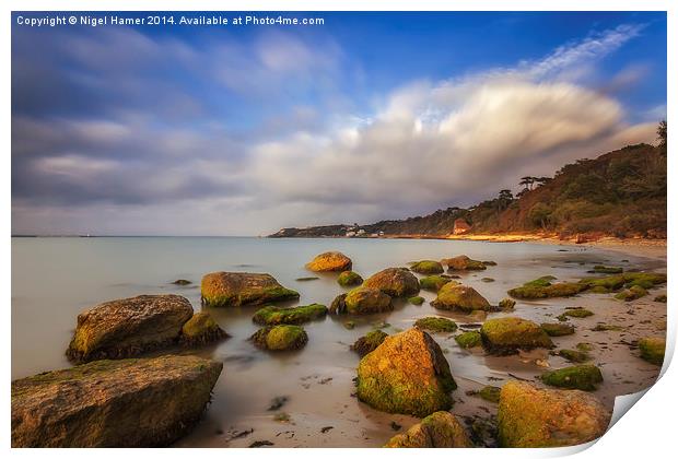 Totland Bay IOW  Print by Wight Landscapes