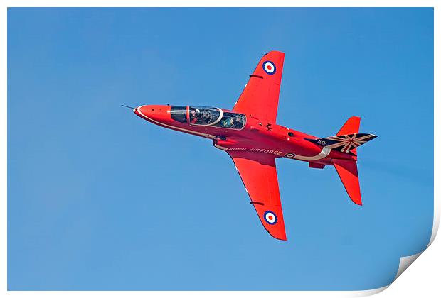 Red Arrows Print by Roger Green