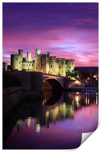 Conwy Castle Print by Andrew Ray