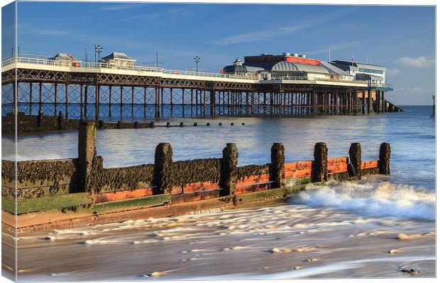 Cromer Pier Canvas Print by Andrew Ray