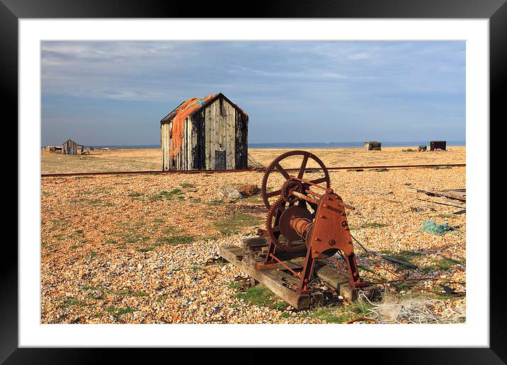 Dungeness Framed Mounted Print by Andrew Ray